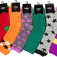 Sakkas Super Soft Anti-Slip Fuzzy Crew Socks Value Assorted 6-Pack