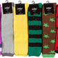 Sakkas Womens Super Soft Anti-Slip Fuzzy Knee High Socks Value Assorted 6-Pack