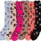 Sakkas Womens Super Soft Anti-Slip Fuzzy Knee High Socks Value Assorted 6-Pack