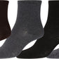 Sakkas Boy's Playful Pattern Assorted Crew Socks 6-Pack