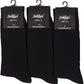 Sakkas Mens Cotton Blend Pattern And Ribbed Dress Socks Value 6-Pack