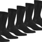Sakkas Mens Ribbed Pattern Dress Socks Value 6-Pack