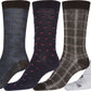 Sakkas Mens Pattern Dress Socks Value Assorted 6-Pack