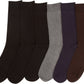 Sakkas Men's Cotton Blend Ribbed Dress Socks