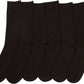 Sakkas Men's Cotton Blend Ribbed Dress Socks