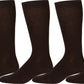 Sakkas Men's Cotton Blend Ribbed Dress Socks