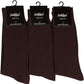 Sakkas Men's Cotton Blend Ribbed Dress Socks