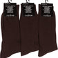 Sakkas Men's Cotton Blend Ribbed Dress Socks