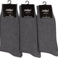 Sakkas Men's Cotton Blend Ribbed Dress Socks