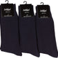 Sakkas Men's Cotton Blend Ribbed Dress Socks