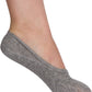 Sakkas Women's Footsies Solid Shoe Foot Invisible Liner No Show Socks - 4 Pack