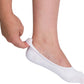 Sakkas Women's Footsies Solid Shoe Foot Invisible Liner No Show Socks - 4 Pack