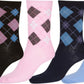 Sakkas Women's Fun Colorful Design Poly Blend Crew Socks Assorted 6-Pack