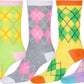 Sakkas Women's Fun Colorful Design Poly Blend Crew Socks Assorted 6-Pack