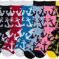 Sakkas Women's Fun Colorful Design Poly Blend Crew Socks Assorted 6-Pack