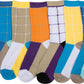 Sakkas Women's Fun Colorful Design Poly Blend Crew Socks Assorted 6-Pack