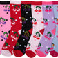 Sakkas Women's Fun Colorful Design Poly Blend Crew Socks Assorted 6-Pack