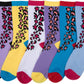 Sakkas Women's Fun Colorful Design Poly Blend Crew Socks Assorted 6-Pack
