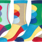 Sakkas Women's Fun Colorful Design Poly Blend Crew Socks Assorted 6-Pack