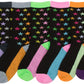 Sakkas Women's Fun Colorful Design Poly Blend Crew Socks Assorted 6-Pack