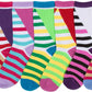 Sakkas Women's Fun Colorful Design Poly Blend Crew Socks Assorted 6-Pack