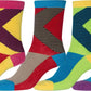 Sakkas Women's Fun Colorful Design Poly Blend Crew Socks Assorted 6-Pack