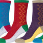 Sakkas Women's Fun Colorful Design Poly Blend Crew Socks Assorted 6-Pack