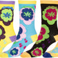 Sakkas Women's Fun Colorful Design Poly Blend Crew Socks Assorted 6-Pack
