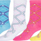 Sakkas Women's Fun Colorful Design Poly Blend Crew Socks Assorted 6-Pack