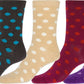 Sakkas Women's Fun Colorful Design Poly Blend Crew Socks Assorted 6-Pack