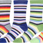 Sakkas Women's Fun Colorful Design Poly Blend Crew Socks Assorted 6-Pack