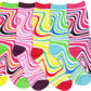 Sakkas Women's Fun Colorful Design Poly Blend Crew Socks Assorted 6-Pack
