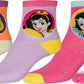 Sakkas Girl's Creative Fun Cotton Blend Crew Socks Assorted Color 6-Pack