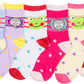 Sakkas Girl's Creative Fun Cotton Blend Crew Socks Assorted Color 6-Pack