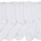 Sakkas Girl's Creative Fun Cotton Blend Crew Socks Assorted Color 6-Pack