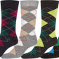 Sakkas Men's Classic Patterned Dress Socks Value 6-Pack