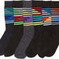 Sakkas Men's Classic Patterned Dress Socks Value 6-Pack
