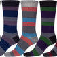Sakkas Men's Classic Patterned Dress Socks Value 6-Pack