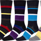 Sakkas Men's Classic Patterned Dress Socks Value 6-Pack