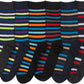 Sakkas Men's Classic Patterned Dress Socks Value 6-Pack