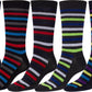 Sakkas Men's Classic Patterned Dress Socks Value 6-Pack