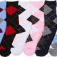 Sakkas Women's Fun Colorful Design Poly Blend Crew Socks Assorted 6-Pack