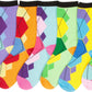 Sakkas Women's Fun Colorful Design Poly Blend Crew Socks Assorted 6-Pack