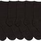 Sakkas Women's Fun Colorful Design Poly Blend Crew Socks Assorted 6-Pack