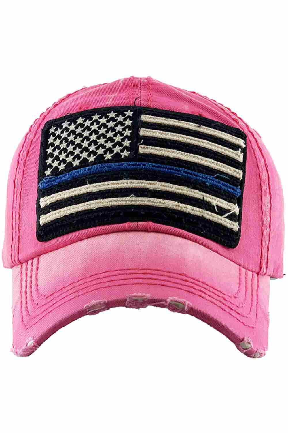 AMERICAN FLAG VINTAGE BASEBALL CAP