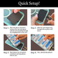 Clip & Go Strap w/Zippered Pouch Chevron