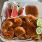 GRILLED HEADLESS JUMBO SHRIMP WITH SHELL ON