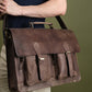 Buffalo Leather Messenger Bag