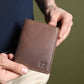 Buffalo Leather Men's Wallet - Vertical
