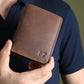 Buffalo Leather Men's Wallet - Vertical